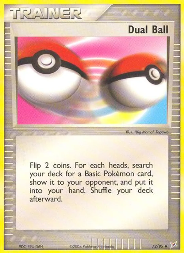 Dual Ball, Team Magma vs Team Aqua 072/095