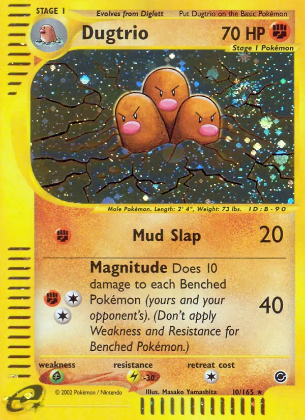 Dugtrio, Expedition Base Set 010/165
