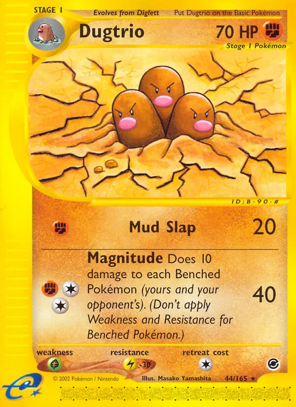 Dugtrio, Expedition Base Set 044/165