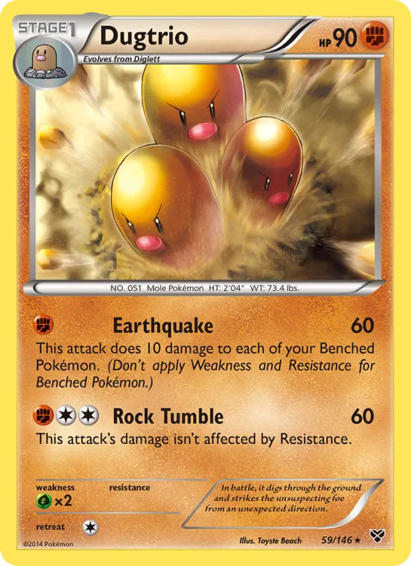 Dugtrio, XY 059/146