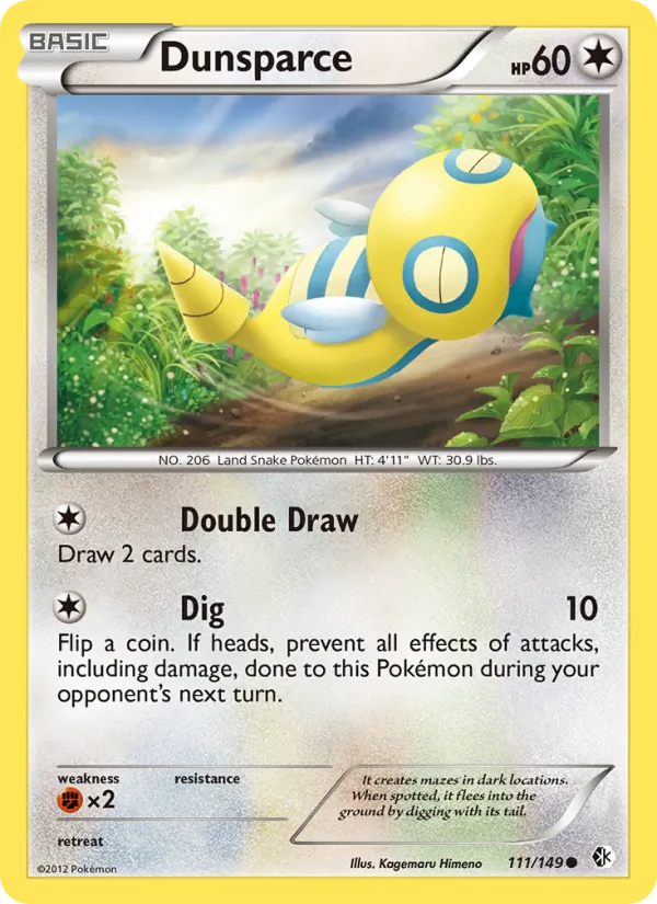 Dunsparce, Boundaries Crossed 111/149