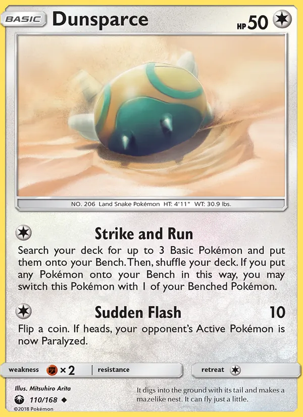 Dunsparce, Celestial Storm 110/168