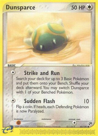 Dunsparce, WC Deck 2004 (Blaziken Tech) 060/100