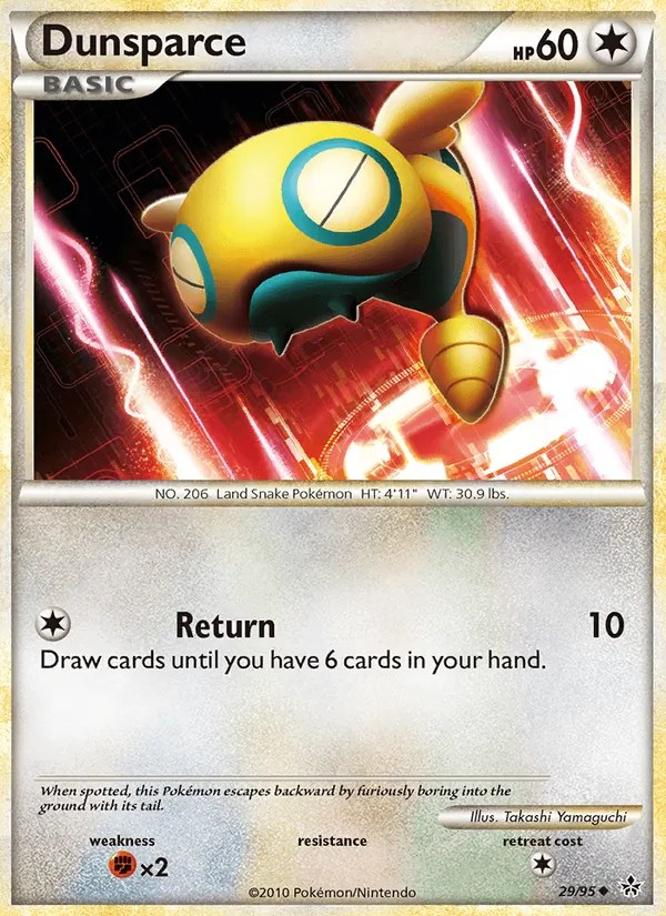Dunsparce, Unleashed 029/095