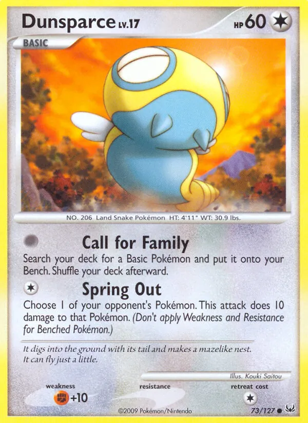 Dunsparce, Platinum 073/127