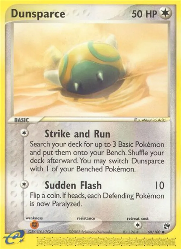 Dunsparce, Sandstorm 060/100