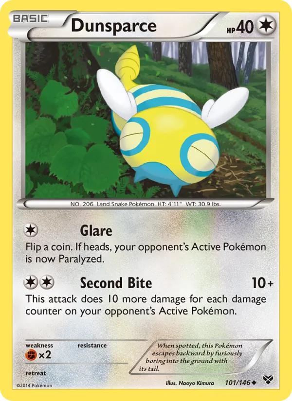 Dunsparce, XY 101/146
