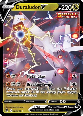 Duraludon V, Play! Pokémon Prize Pack Series One 122/203