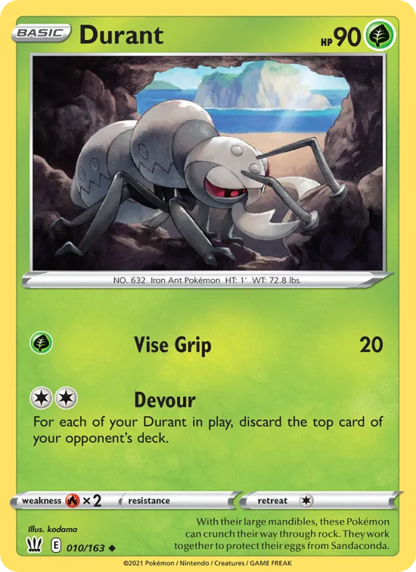 Durant, Battle Styles 010/163