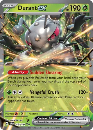Durant EX, Surging Sparks 004/191