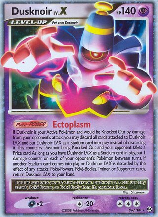 Dusknoir LV.X, Stormfront 096/100