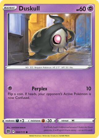 Duskull, Trick or Trade 2022 060/172