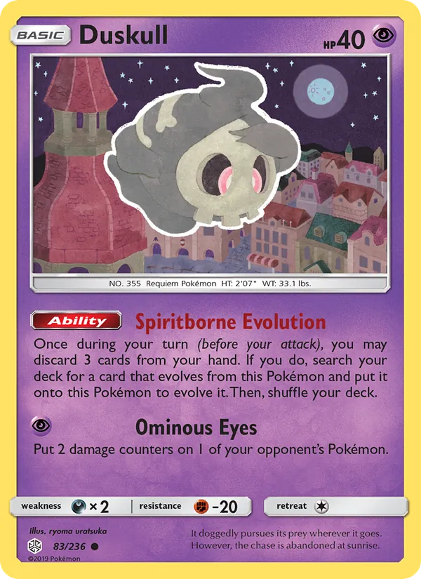 Duskull, Cosmic Eclipse 083/236