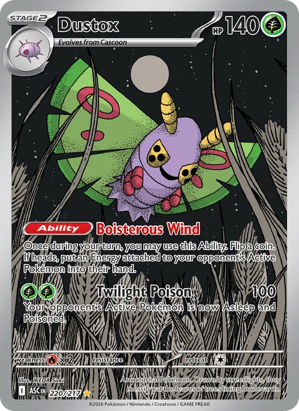 Dustox, Ascended Heroes 220/217