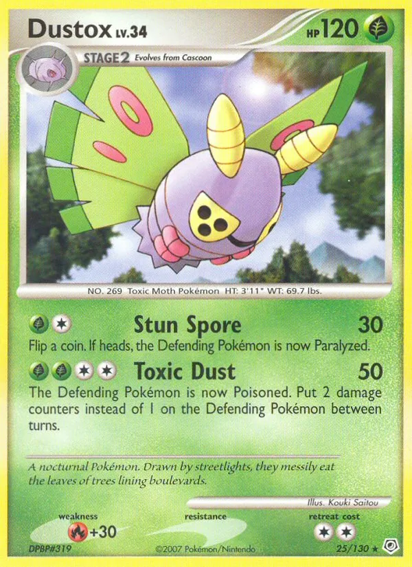 Dustox, Diamond & Pearl 025/130