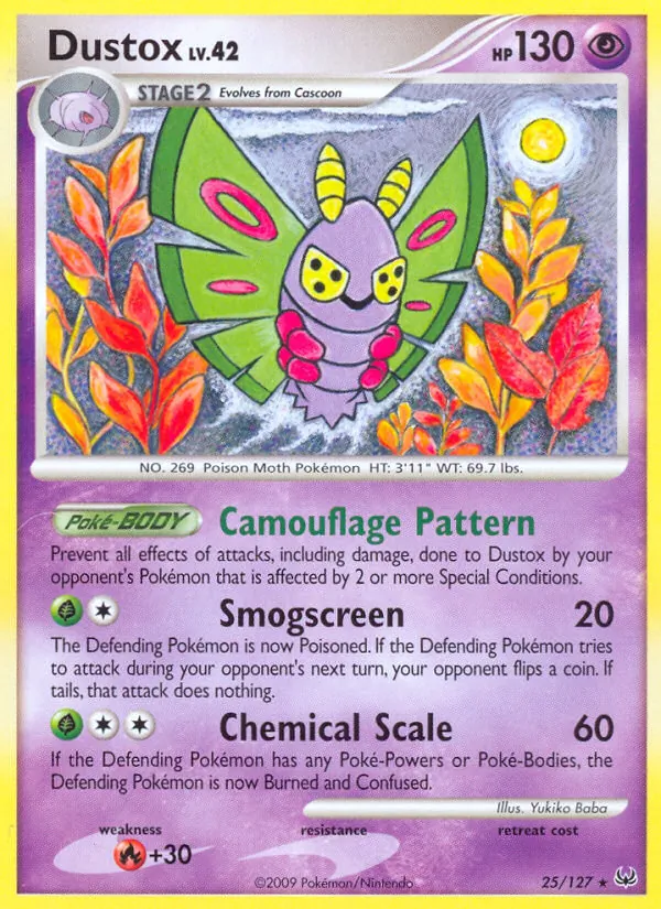 Dustox, Platinum 025/127