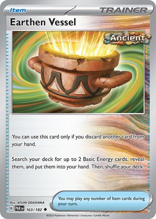 Earthen Vessel, Play! Pokémon Prize Pack Series Five 163/182
