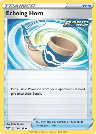 Echoing Horn, Play! Pokémon Prize Pack Series One 136/198