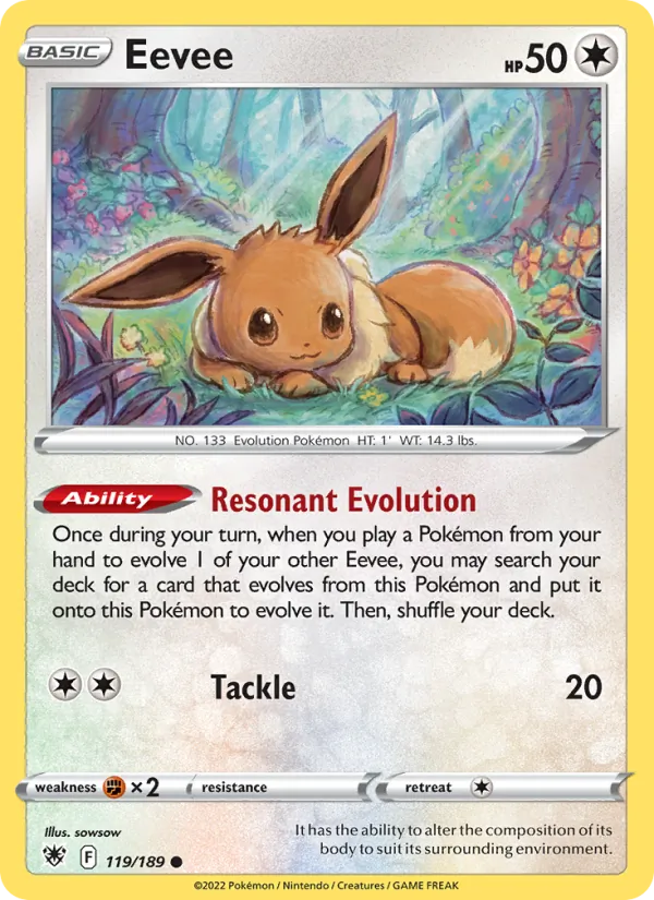 Eevee, Astral Radiance 119/189