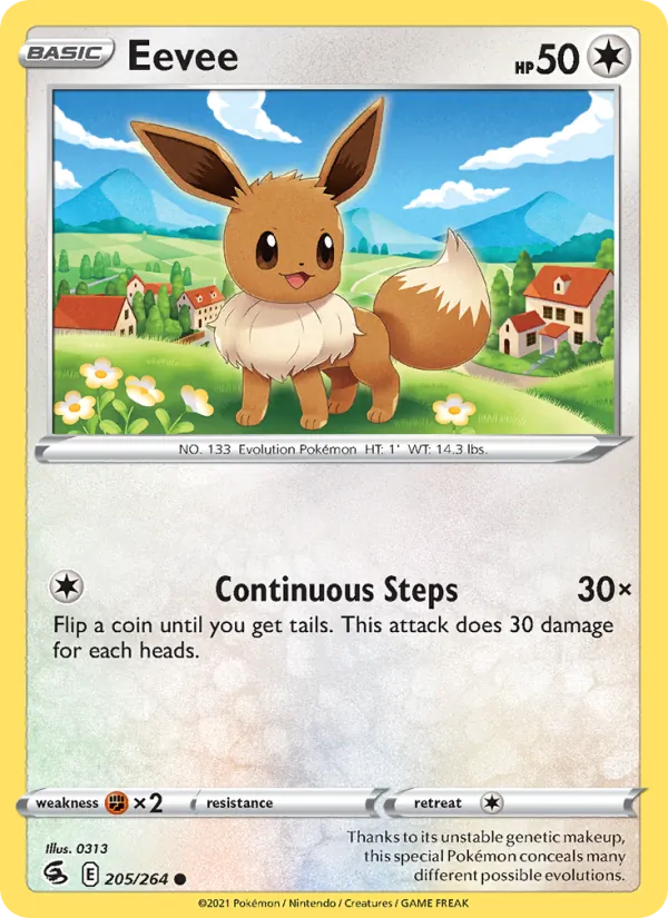 Eevee, Fusion Strike 205/264
