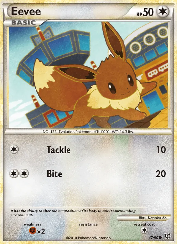 Eevee, Undaunted 047/090