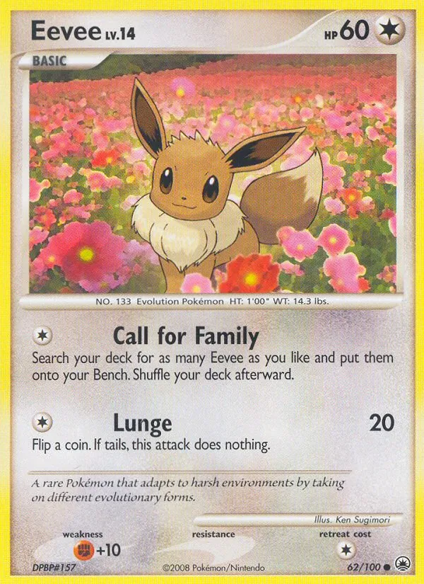 Eevee, Majestic Dawn 062/100