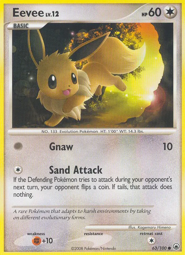Eevee, Majestic Dawn 063/100
