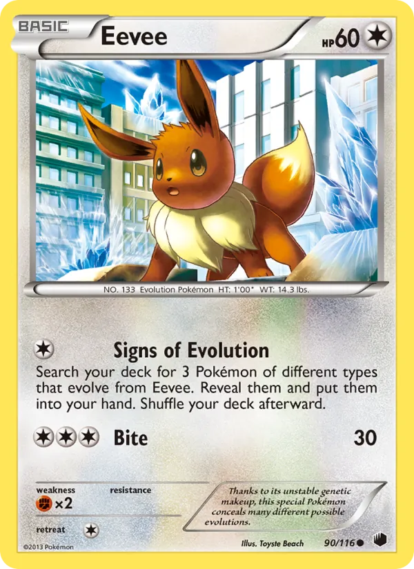 Eevee, Plasma Freeze 090/116