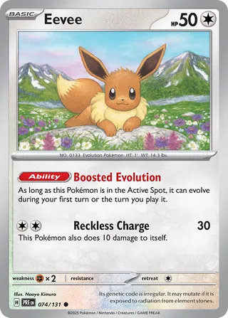 Eevee, Prismatic Evolutions 074/131