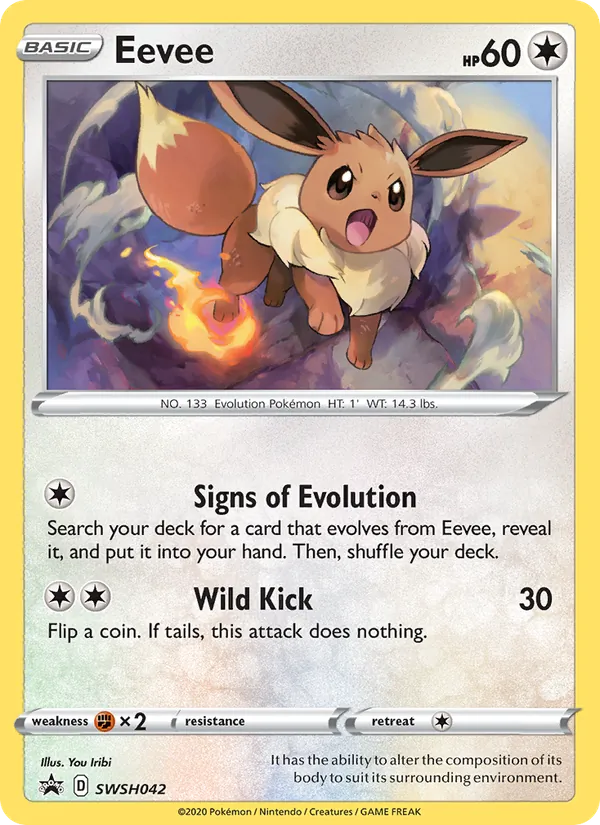 Eevee, SWSH Black Star Promos SWSH042/307