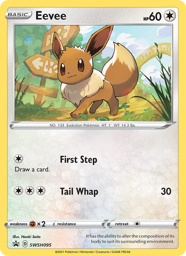 Eevee, SWSH Black Star Promos SWSH095/307
