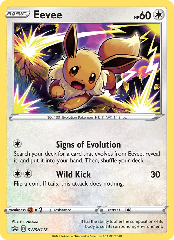 Eevee, SWSH Black Star Promos SWSH118/307