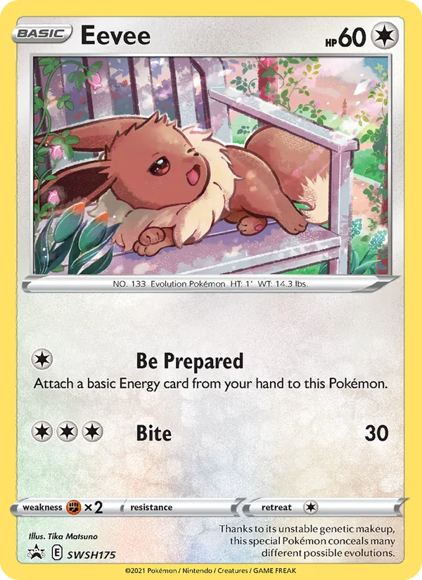 Eevee, SWSH Black Star Promos SWSH175/307