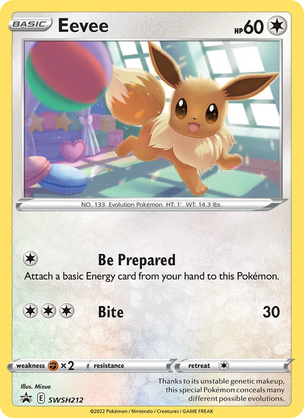 Eevee, SWSH Black Star Promos SWSH212/307