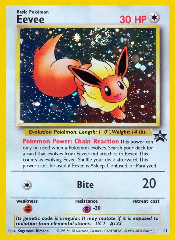 Eevee, Wizards of the Coast Promos 011/053