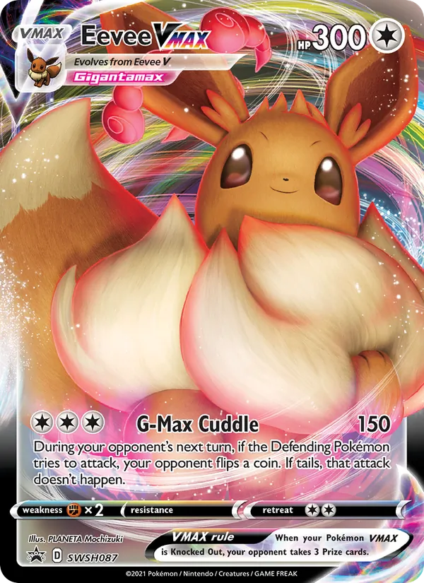 Eevee VMAX, SWSH Black Star Promos SWSH087/307