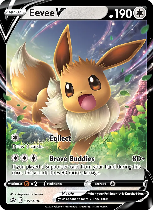 Eevee V, SWSH Black Star Promos SWSH065/307