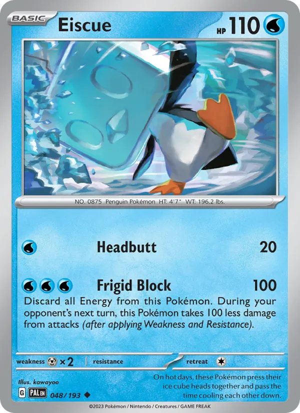 Eiscue, Paldea Evolved 048/193
