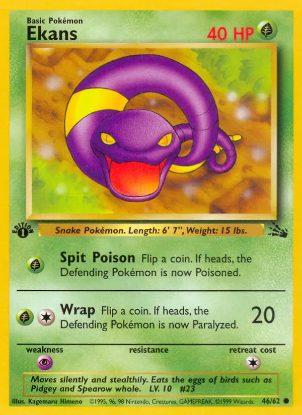 Ekans, Fossil 046/062