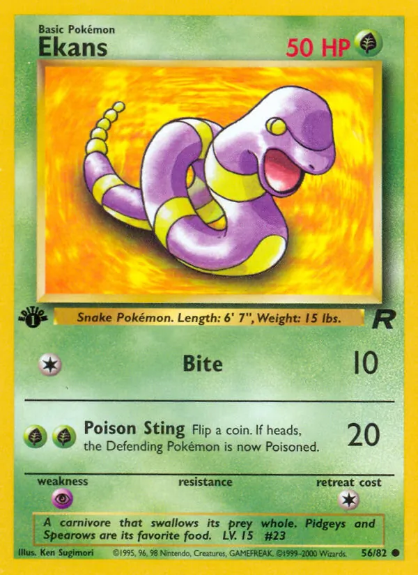 Ekans, Team Rocket 056/082