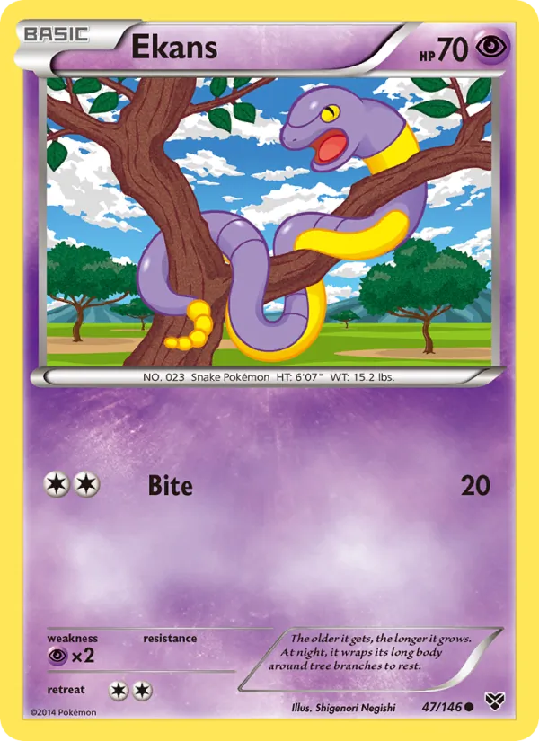 Ekans, XY 047/146
