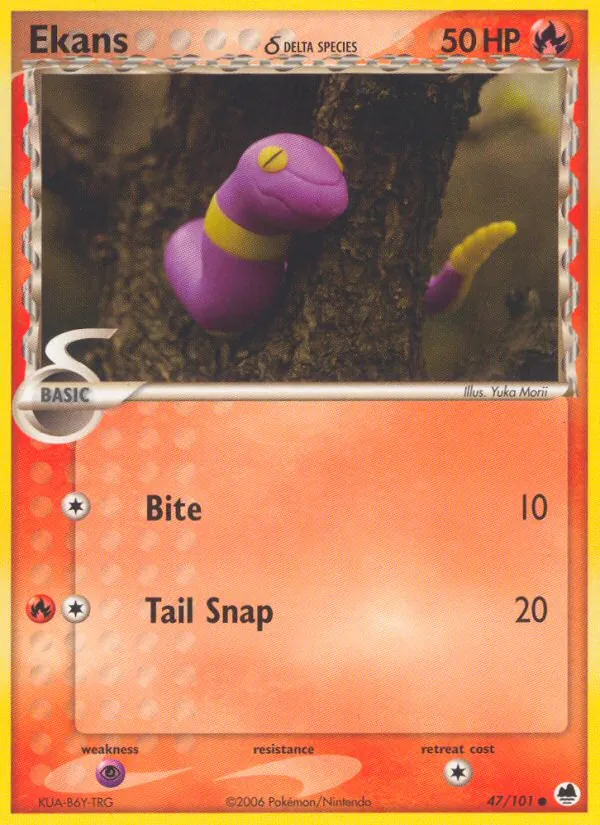 Ekans δ, Dragon Frontiers 047/101