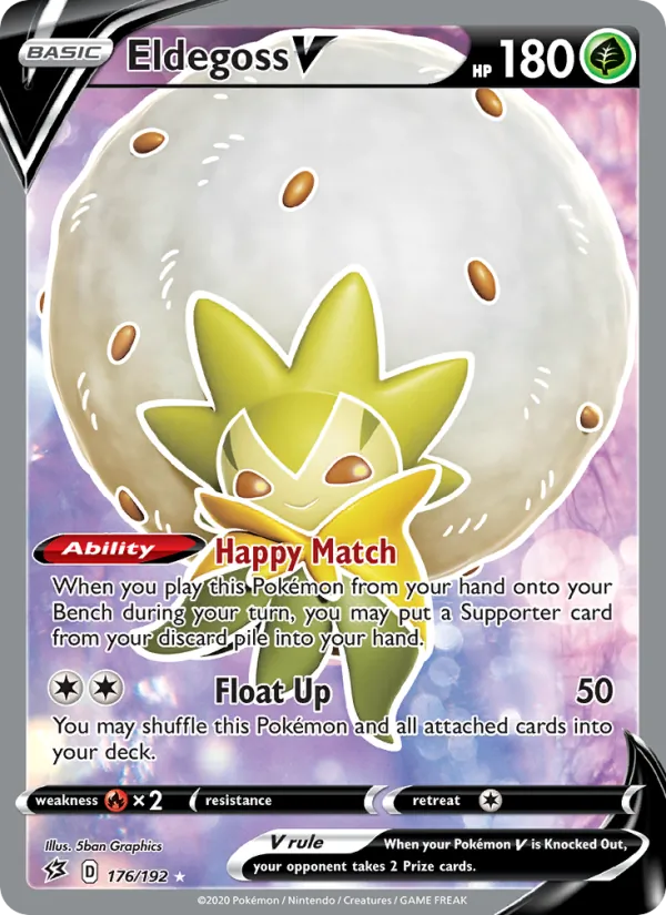 Eldegoss V, Rebel Clash 176/192