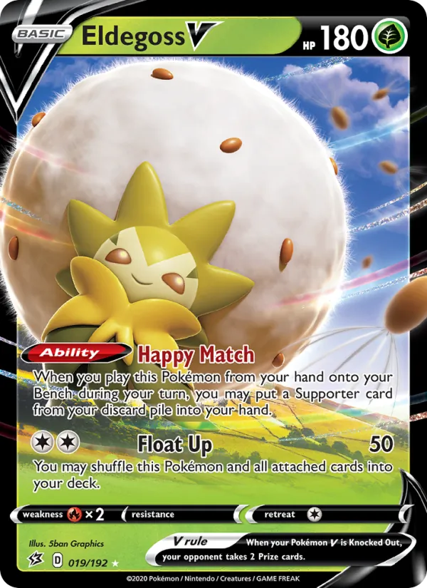 Eldegoss V, Rebel Clash 019/192