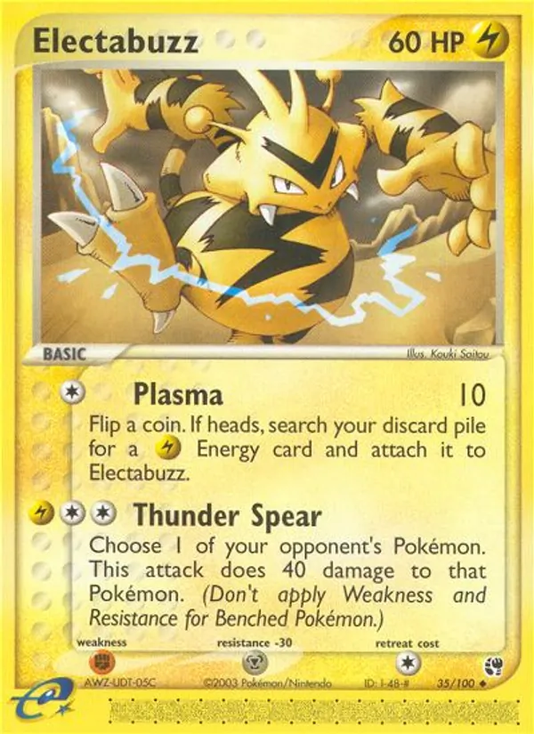 Electabuzz, Sandstorm 035/100