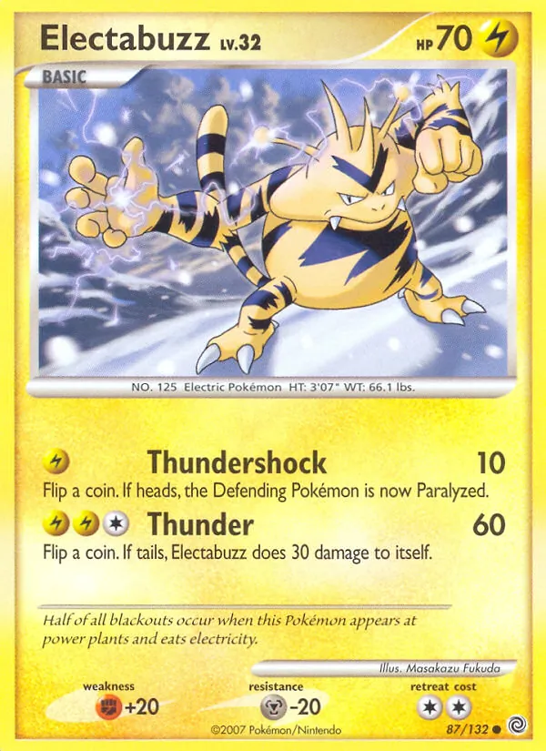 Electabuzz, Secret Wonders 087/132