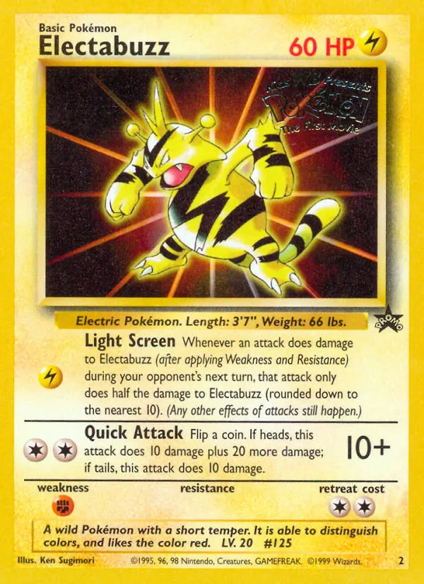 Electabuzz, Wizards of the Coast Promos 002/053