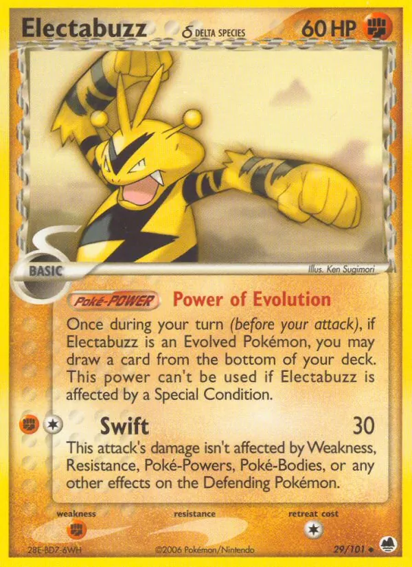 Electabuzz δ, Dragon Frontiers 029/101