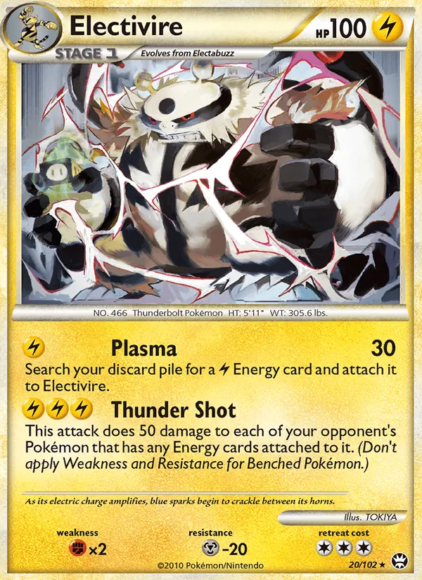 Electivire, Triumphant 020/102