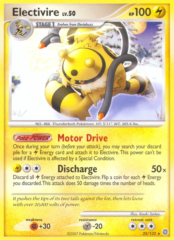 Electivire, Secret Wonders 025/132